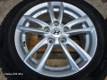 Лети джанти 16ки 5х114.3 Hyundai + зимни гуми 205/60/16 Kumho, снимка 4
