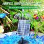 Нов Слънчев фонтан AISITIN 4.5W с 4 дюзи за градина двор Водна помпа , снимка 3