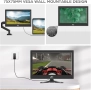 Чисто нов Kenowa 13.3-инчов малък HDMI PC монитор HD 1366x768P LED екран HDMI/VGA/BNC/USB/AV порт..., снимка 4