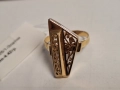 Златен пръстен 4,42гр 14к, снимка 2
