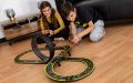 Scalextric Състезателна писта с коли Батман и Джокера Аутобан с лупинг , снимка 3