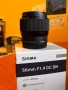 Sigma 56mm 1.4 за Sony E - mount, снимка 1