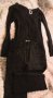 Дамски Комплект черен панталон и блуза-С,М,Л, снимка 1 - Комплекти - 45540050