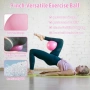 Нов Комплект за пилатес ринг топка ластици за домашна тренировка спорт, снимка 6