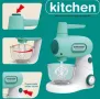 Играчка миксер с аксесоари със звуци и светлини Happy Kitchen, различни цветове, снимка 2