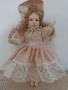 Колекционерска порцеланова кукла от бисквитен порцелан, като нова, снимка 1