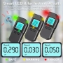 Нов Портативен алкотестер с LCD дисплей, висока точност и 20 накрайника, снимка 3