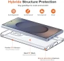 Нов Прозрачен кейс Samsung S25 Ultra 5G + 2 стъкла против удари Защита Самсунг, снимка 4