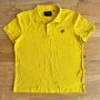Мъжка поло тениска Lyle & Scott цвят жълто размер XL, снимка 1
