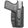 Кобур Rounded by CE - за Glock 43/43X/43XMOS, вътрешен с права щипка, дясна ръка, снимка 2