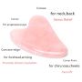 Розов нефритен камък скрепер за лице във формата на сърце за лице TV612, снимка 1 - Масажори - 45847444