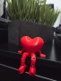 3D седящо сърце с крачета - оригинален подарък за любим човек, снимка 2