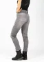 Дамски МотоДънки John Doe Betty Biker – Light Grey W27/L32, снимка 5