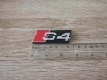 Предна решетка сребриста емблема Audi S4, снимка 2