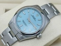 Rolex Oyster Perpetual 36mm Steel Light Blue Dial Automatic Дамски Различни Цветове, снимка 2