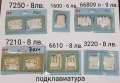 Подклавиатура за NOKIA 7250,6680,7210,6610,3220,N80,7610,6220,6230,N72,6630,N70,3650,2630,N80,N79,6, снимка 1