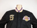 NBA Lakers LeBron James Varsity - Оригинално мъжко яке размер XL, снимка 6