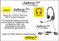 USB Слушалки Jabra UC VOICE 550 MS DUO, снимка 1