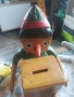 ретро дървена касичка Пинокио / Буратино, снимка 5