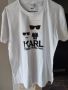 Karl Lagerfeld тениска в бяло , нова тениска бяла, снимка 3