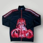 Adidas x Star Wars Dart Vader Y2K Graphic Zip-Up Sport Fleece Jacket, снимка 1