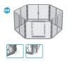 Пластмасово заграждение за куче / Голяма сгъваема клетка за куче, снимка 4