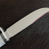 Античен ловен нож (Rehwappen Solingen 70-80 г.) в напълно ново състояние. (Rehw210), снимка 5 - Ножове - 45316863