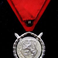 Орден за заслуга-Военно отличие-Цар Борис III-Сребро-Оригинал, снимка 3 - Колекции - 45684170
