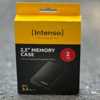 НОВО!!! Външен хард диск Intenso Memory Case 2 TB USB 3.0, черен, снимка 1 - Твърди дискове - 45535045