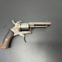 Френски револвер Лефуше. №5529 , снимка 1 - Антикварни и старинни предмети - 46185630
