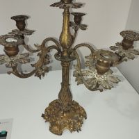 масивен баварски свещник, снимка 3 - Антикварни и старинни предмети - 45767691