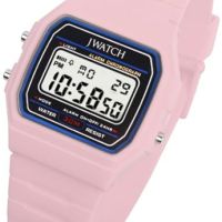 JWATCH Ежедневен спортен часовник Vintage Collection Унисекс дигитален часовник 30M водоустойчив

, снимка 1 - Дамски - 45684234