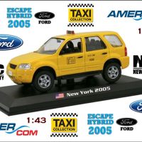 Ford Escape Hybrid - New York Taxi Amercom 1:43, снимка 1 - Колекции - 39489256