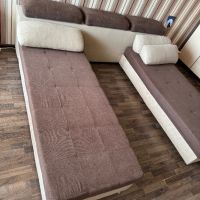 Холов ъглов диван, снимка 4 - Дивани и мека мебел - 45354134