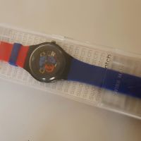 Swatch  LACQUERED швейцарски унисекс часовник скелетон Суоч omega, снимка 6 - Луксозни - 45254707