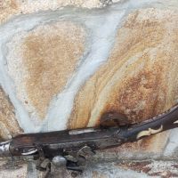 Стара кремъчна пушка, снимка 7 - Антикварни и старинни предмети - 45668248