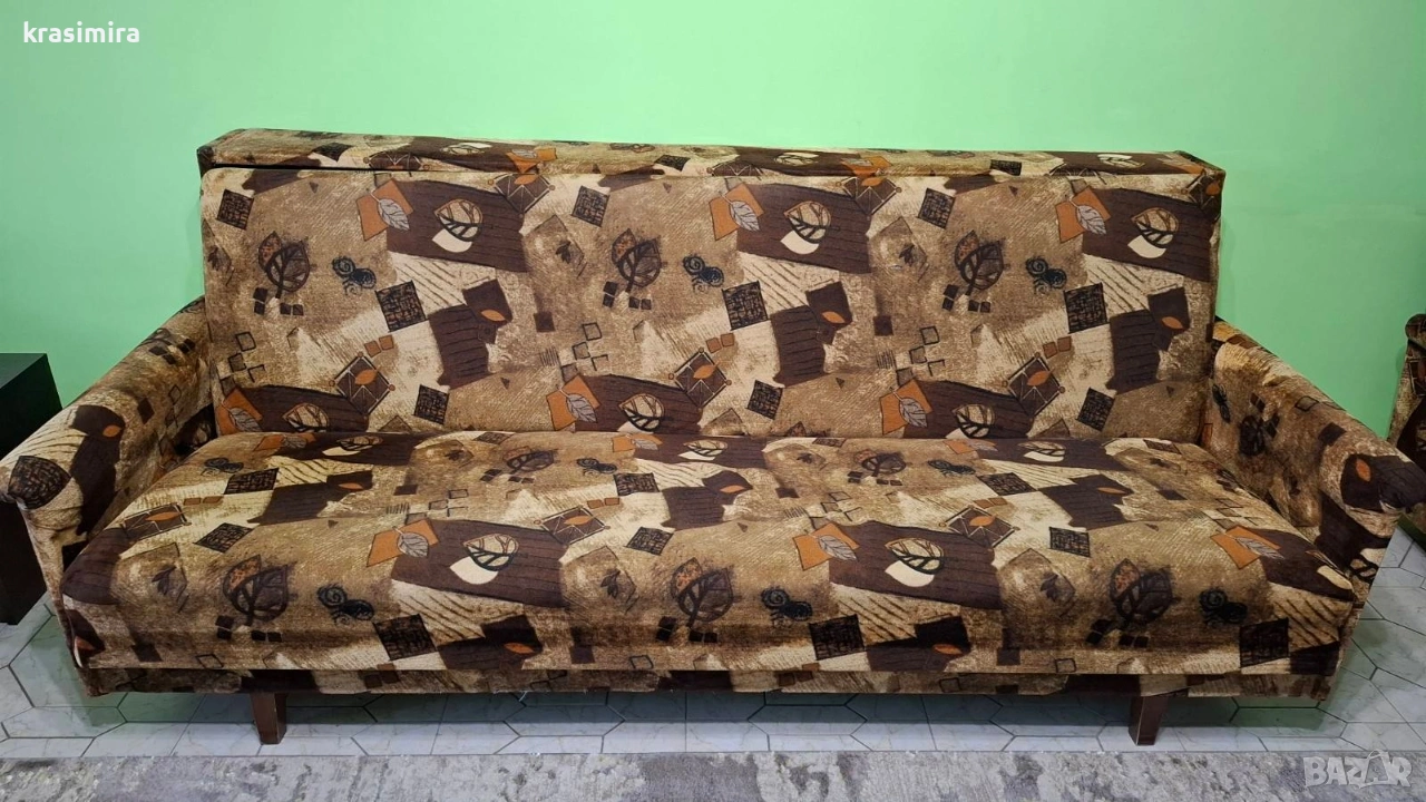Диван с два фотьоила, снимка 1