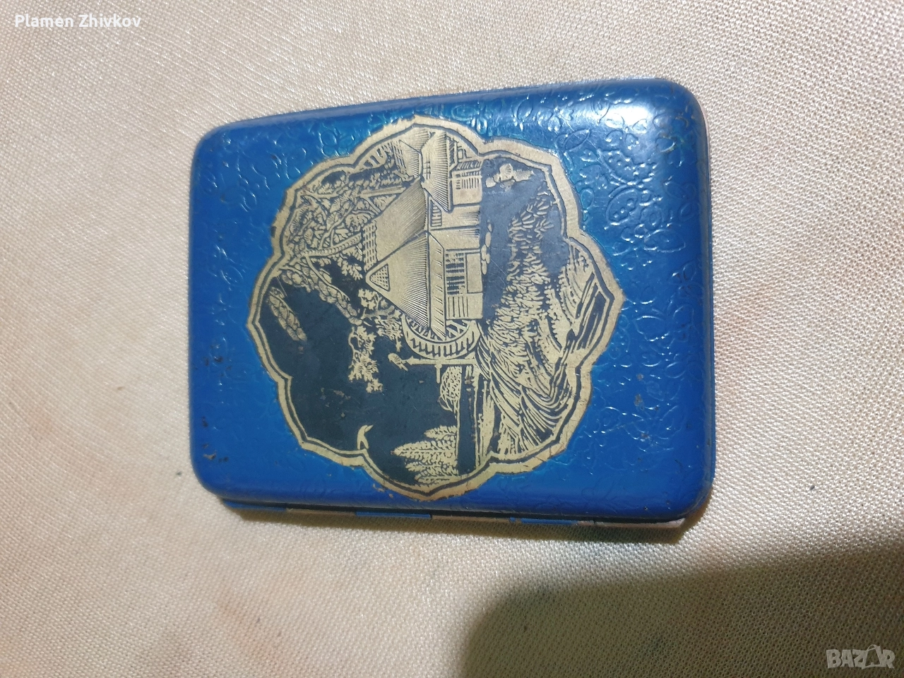 Малка дамска табакера от Япония, снимка 1