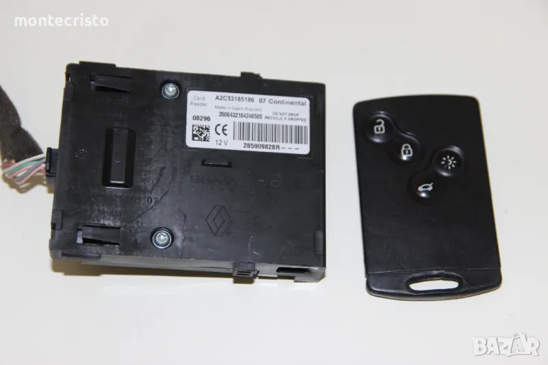 Четец карта Renault Megane III (2008-2013г.) 285909828R / A2C53185186 07 / A2C5318518607, снимка 1