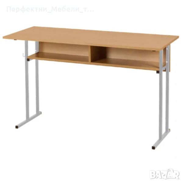 Икономично ученическо двойно бюро за класна стая.Бърза доставка до училището.Специални цени!, снимка 1