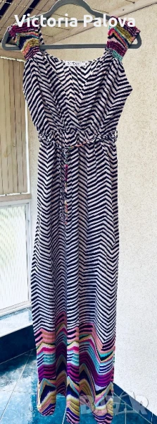 Дълга памучна рокля SORBET Франция, снимка 1