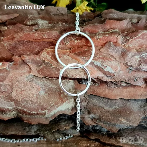 5823
Родирана сребърна гривна
, снимка 1