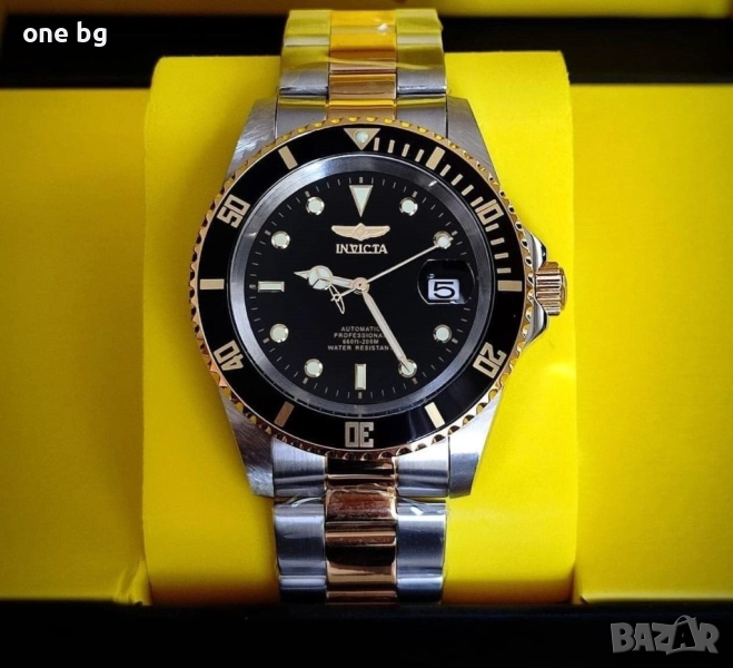 Оригинален  часовник Invicta Pro Diver two tone , снимка 1