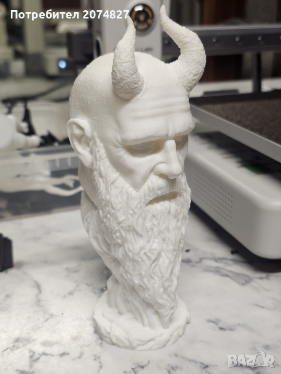 Фигурка Mimir (God of War) / Мимир статуетка, снимка 1