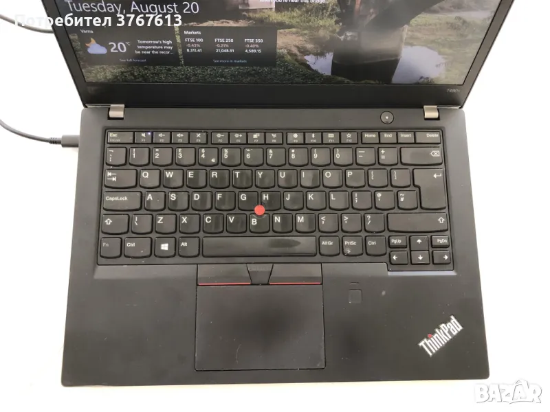 Lenovo ThinkPad T480s Core i7 - нов внос, снимка 1