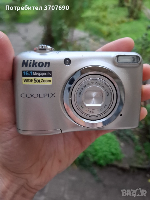 Компактен дигитален фотоапарат Nikon Coolpix A10 , снимка 1