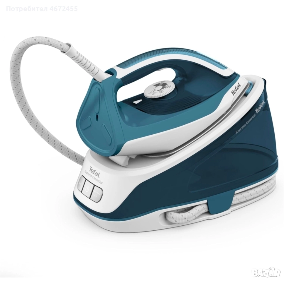 Парна ютия с станция Tefal Express Essential SV6115, снимка 1