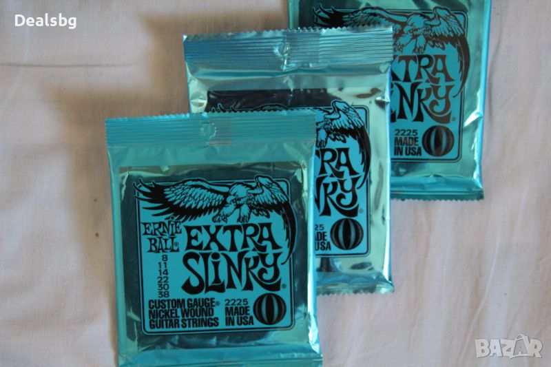 Ernie ball extra slinky 0.8-38 струни за електрическа китара, снимка 1