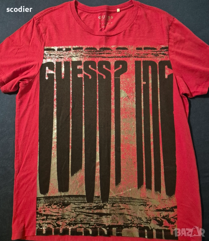 Guess- мъжка тениска L, снимка 1