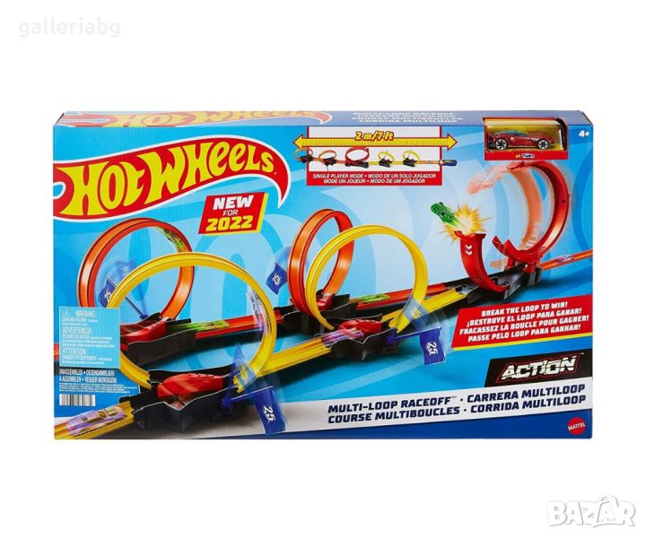 Hot Wheels Action - Комплект Екшън лупинг състезание, снимка 1